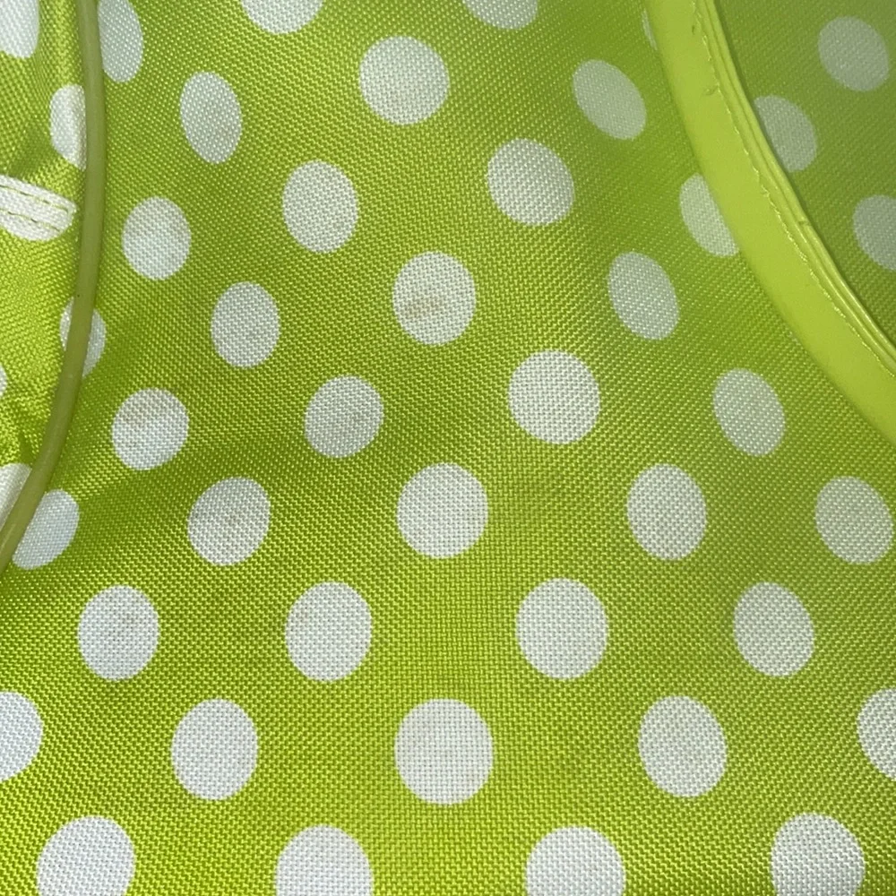 Green Polka Dot Storage Travel Bags